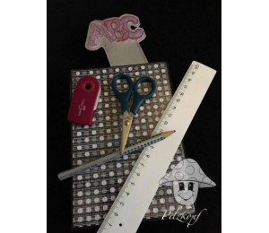 ITH Stickserie - Lesezeichen Schulkind bis 2025